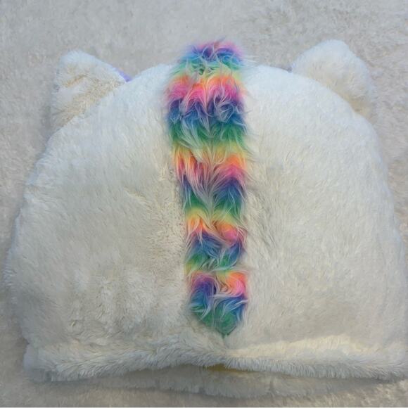 Oversized Cartoon Unicorn Head Mask Unisex Halloween Mask Costume - Picture 6 of 8